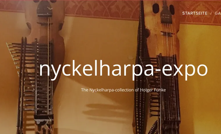 Nyckelharpa – digitales Museum